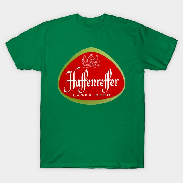 Haffenreffer Lager Beer T-Shirt by MindsparkCreative